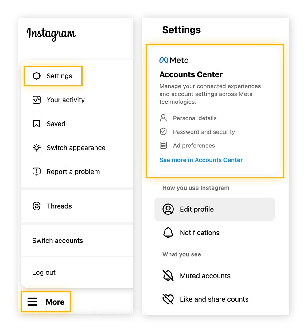 View of How to Permanently Delete or Deactivate Instagram
